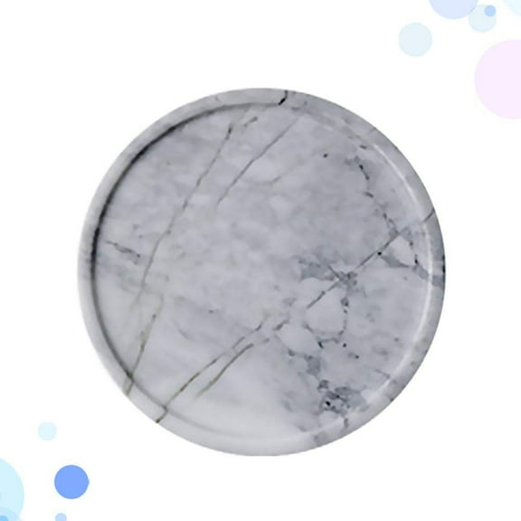 GOOHOCHY Platters Marble Tray Food Storage Plate Dried Fruit