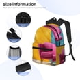 thumbnail image 5 of Lsque Bright Pink Chair Classic Casual Backpack - Large Capacity Water-Resistant Backpack for School, Work, Travel, and Outdoor Activities, 5 of 8