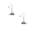 thumbnail image 2 of Delight Jewelry Silvertone Small Armadillo Gold Tone Infinity French Earrings, 2 of 4