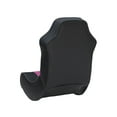 thumbnail image 4 of Linon Gawaine Kids High Back Faux Leather Rocker Gaming Chair, Black/Pink, 4 of 5