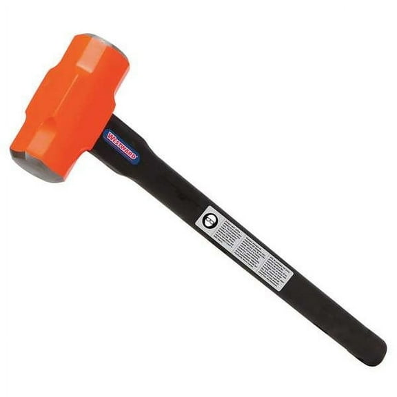 Westward Sledge Hammer,14 lb.,36 In,Rubber/Steel 22XP72