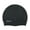 Black, variant on Sporti Silicone Swim Cap, Snug Fit, Contoured, Anti-Slip, Easy On/Off