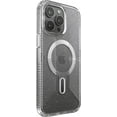thumbnail image 2 of Speck iPhone 15 Pro Max Case-Presidio Lux Grip-ClickLock-MagSafe-6.7 Inch Phone Case-Clear/Platinum Glitter, 2 of 14