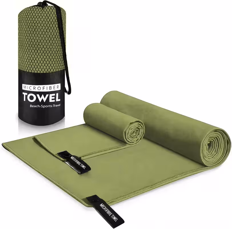 thumbnail image 2 of Toalla deportiva Rectangular ultracompacta de secado rápido, superabsorbente, suave, ultraligera, de fibra, portátil, diseño moderno, ideal para gimnasio, Camping, playa, deportes al aire libre, 2 of 8