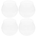 thumbnail image 1 of 4pcs Mini Plastic Fish Tank Household Goldfish Tank Fish Bowl Aquarium Tank Clear Fish Tank, 1 of 9