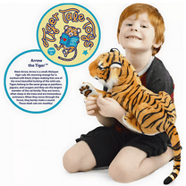 Hndmadeworld 17 Inch Stuffed Animal Plush Tiger High Quality