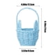 thumbnail image 3 of Fasiaou Eggs Easter Basket Stuffers Easter Decorations Easter Woven Bunny Basket Long Ears Bunny Storage Basket Tote Bag Easter Eggs Storage Basket Kids Gift Storage Tote Bag, 3 of 6