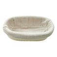 thumbnail image 2 of AMERTEER Fermentation Rattan Woven Basket Bread Proofing Baskets Multipurpose Storage Baskets with Liner, 2 of 2