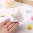 thumbnail image 7 of 10PCS Handmade Fluffy Squeezes Hamster Toy, Adorable Soft Kawaii Squeezes Animal, Cute Mini Plushie Sensory Toy, Desk Decor Stress Relief Toy, 7 of 7