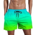 thumbnail image 3 of XINPING Swim Trunks Men 5 Inch Slim Fit Floral Swim Trunks Quick Dry Swimming Swimsuit Beach Shorts Big and Tall Stretch Fabric Fishing Shorts for Men, 3 of 5