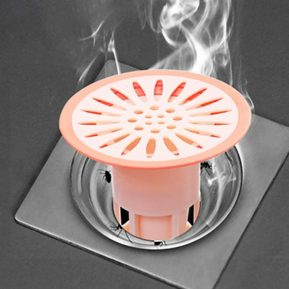 Hair Catcher Durable Silicone Hair Stopper Shower Drain Covers Easy to Install and Clean Suit for Bathroom Bathtub and Kitchen