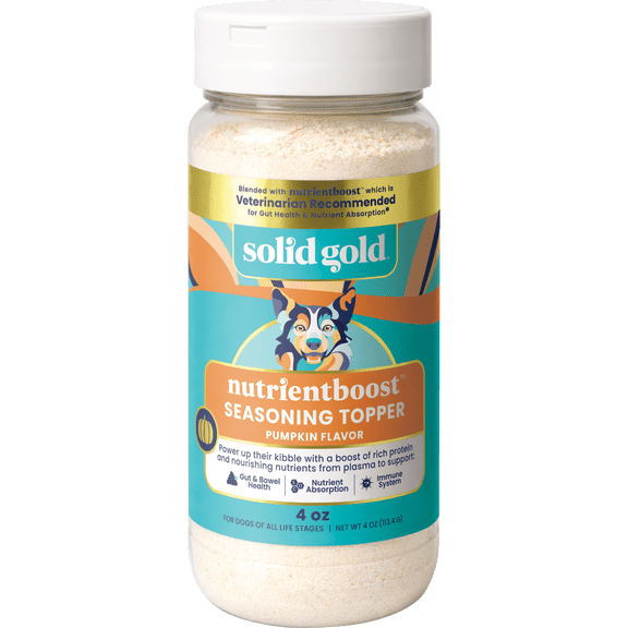 Solid Gold Nutrient Boost Topper Shaker for Dogs, 4oz Jar