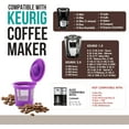 thumbnail image 3 of Reusable K Cups for Keurig Coffee Maker - Filter Pods for Keurig 1.0 and 2.0 Brewers - Refillable K Cup Fits K-Elite, K-Classic - BPA Free Universal Reusable Single Serve - 4 Pack, 3 of 8