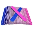 thumbnail image 1 of BRIGHTFUFU 100pcs 8cm Lima de uñas de doble cara Archivo de uñas de mujer Herramienta creativa de molienda de uñas, 1 of 7