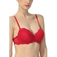 thumbnail image 3 of phistic Women Lace Overlay Padded Underwire Bra (Regular & Plus Size 34A- 40D), 3 of 4