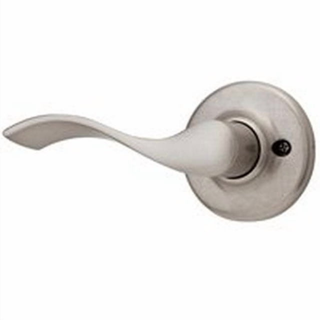 Palanca de puerta Kwikset 94880-495 Balboa Lh, maniquí de níquel satinado