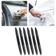 thumbnail image 5 of Protectores de borde de puerta de coche, manija de puerta anticolisión antiestática, parte trasera de silicona Negro 6Pcs Sharpla Protectores de borde de puerta de coche, 5 of 7