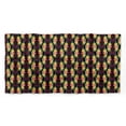thumbnail image 5 of Bimba Black Geometric & Floral Pure Silk Printed Head Bandanas Summer Neck Wrap Scarf 40 x 40 Inches, 5 of 6