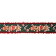 thumbnail image 2 of LaRibbons 2 1/2" Wired Ribbon, Gingerbread Man/Candy Cane with Fuzzy Edge, 10 Yard Spool, 2 of 5