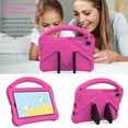 thumbnail image 2 of Allytechgroup Kids Case for Onn 7 Inch Tablet 2024 (Model:100135924), Onn 7 2024 Case with Shoulder Strap, Shockproof Protective Cover with Handle Stand for Onn 7 Inch Tablet Case 2024, Rose, 2 of 6