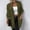 Armée Vert-Coat, variante sur Qetyuw Cardigan Long pour Femmes Crochet Tricoté Manches Longues avec Poches Coupe Ample Manteau Décontracté