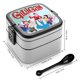 thumbnail image 2 of Las Nuevas Aventuras de Gilligan Fiambrera de Doble Capa, Contenedor de Almuerzo Portátil Apilable, Almacenamiento de Alimentos Hermético a Prueba de Fugas, 1000ml, 2 of 6