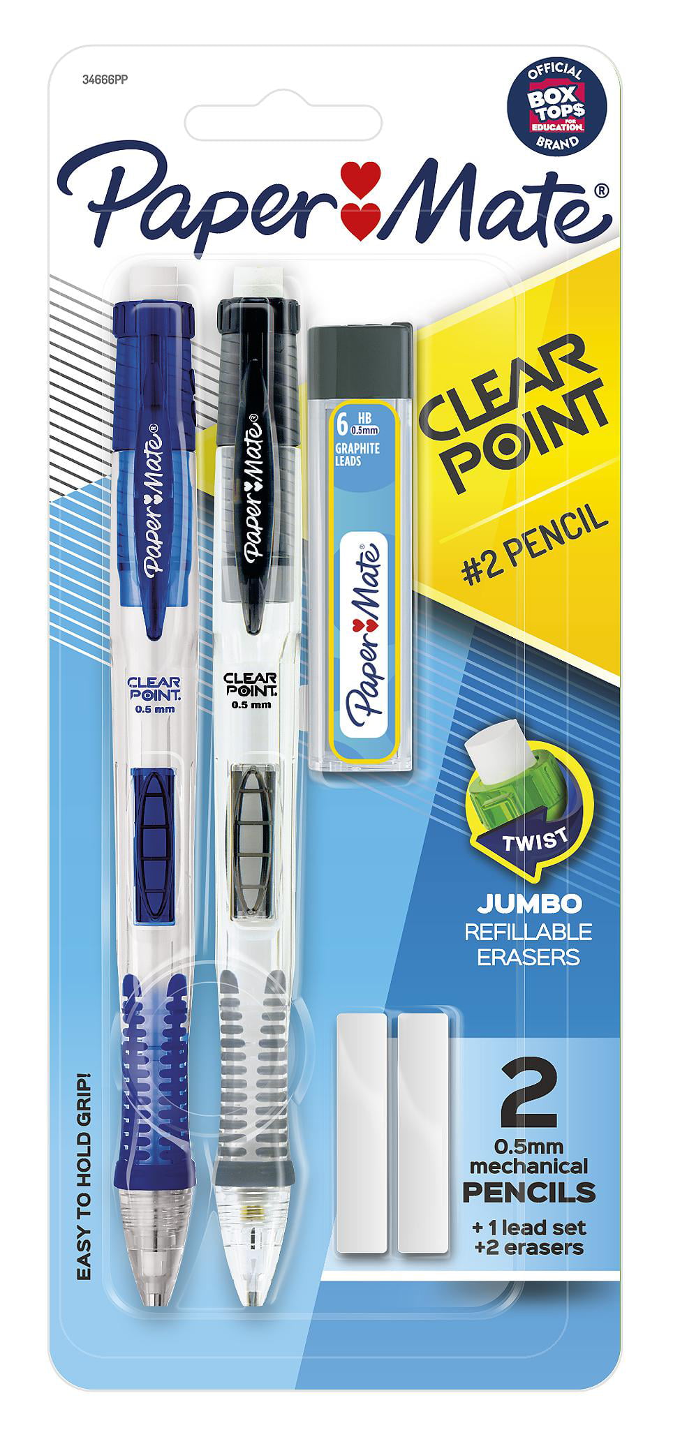 Soft Blue Uni Color Pencil Lead 0.5 mm 10 Leads X 3 Pack//total 30 Leads