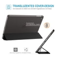 thumbnail image 4 of Funda blanda AirCase para iPad de 9,7 pulgadas, iPad Air 1/2, modelo A1822, A1823, A1893, A1474, A1475, funda protectora de TPU suave, color negro, 4 of 6
