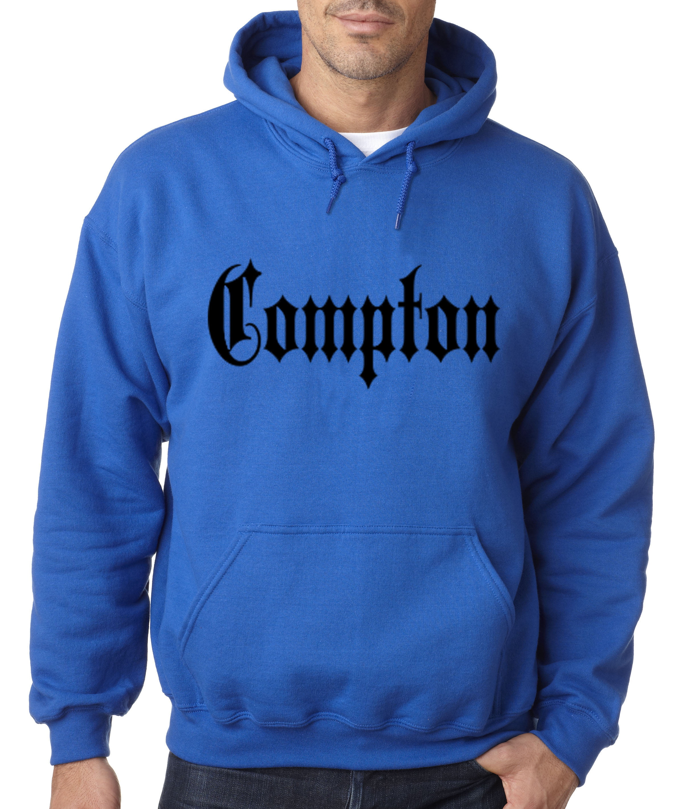 Compton Old English HOODIE Hooded Sweatshirt NWA Straight Outta All Size Colors 