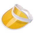 thumbnail image 1 of Gorra con visera de moda para hombres y mujeres, sombrero para el sol para golf, tenis, deportes al aire libre, viajes (amarillo), 1 of 3