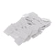 thumbnail image 5 of Paquete de 100 etiquetas adhesivas blancas para joyería, etiquetas de precio, etiquetas adhesivas cuadradas con barra Cuadrado BLESIY Etiquetas de precio de etiqueta de joyería, 5 of 8