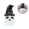 thumbnail image 3 of Konghyp Halloween Ceramic Small Lamp, Pumpkin Lantern, Skeleton Lantern, Holiday Decoration, Warm Light for Home Decor, Cozy Amusement Display, 3 of 4