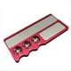 thumbnail image 1 of Herramienta de Punta Profesional para Moldear el Radio de la Punta de la Piscina y Raspador Plano, Accesorios para la Punta del Taco de Billar de Carambola, Color Rojo, 1 of 5