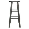 thumbnail image 3 of Winsome Wood Element 2-Pc Bar Stool Set, 29", Oyster Gray Finish, 3 of 8