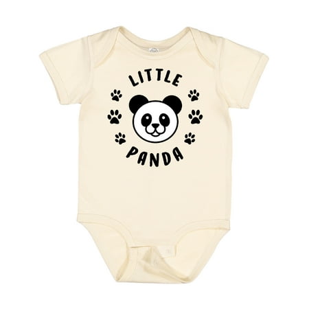 

Inktastic Little Panda Gift Baby Boy or Baby Girl Bodysuit