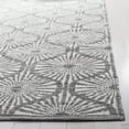 thumbnail image 3 of SAFAVIEH Montauk Garland Geometric Area Rug, Charcoal/Ivory, 5' x 8', 3 of 6