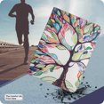 thumbnail image 6 of GSFY Case for iPad Pro 11 Inch 5th Generation (M4) 2024, Smart Premium PU Leather Flip Stand Cover with Card Cash Pocket Auto Sleep Wake for 2024 iPad Pro 11 5th Gen, Tree, 6 of 8