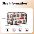 thumbnail image 5 of Fotbe Christmas Houses for Two Slice Toaster Cover, Fingerprint Protector, Super Soft Appliance Cover And Dust Cover,Bread Dust Cover & Fingerprint Protection, 5 of 7