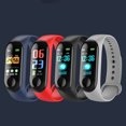 thumbnail image 3 of Bluetooth 4.0 IP68 Impermeable Frecuencia cardíaca Oxígeno en sangre Pulsera de fitness Pantalla táctil Pulsera deportiva Inevent DZ6263-04, 3 of 7