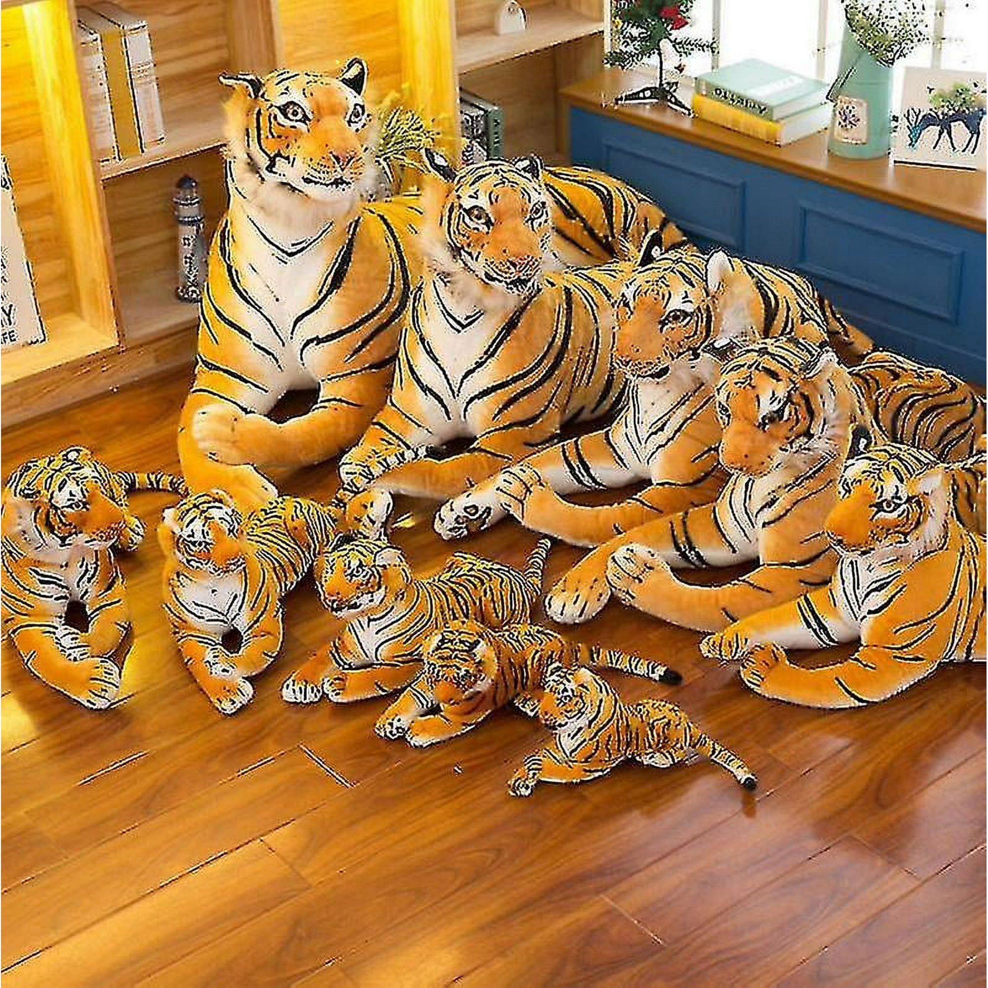 Lifelike Tiger Stuffed Animal Walmart