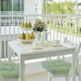 thumbnail image 2 of Achim Home Furnishing Chase Chair Pads Apple Green Solid Modern Kitchen Dining Chair Seat Pads Cushions:  16" X 15" X 3", 2 of 6