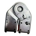 thumbnail image 4 of Ladder Hinge Joint Telescopic Adjustable Angle Aluminum Step Replacement for Folding Attic Ladder Home Repair Accessory, 4 of 9