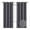 Gray, variant on AIGIA 52 Inch Wide Room Darking Curtains for Bedroom Light Blocking Drapes Room Darkening Thermal Insulated Solid Grommet Panels 1 Panel