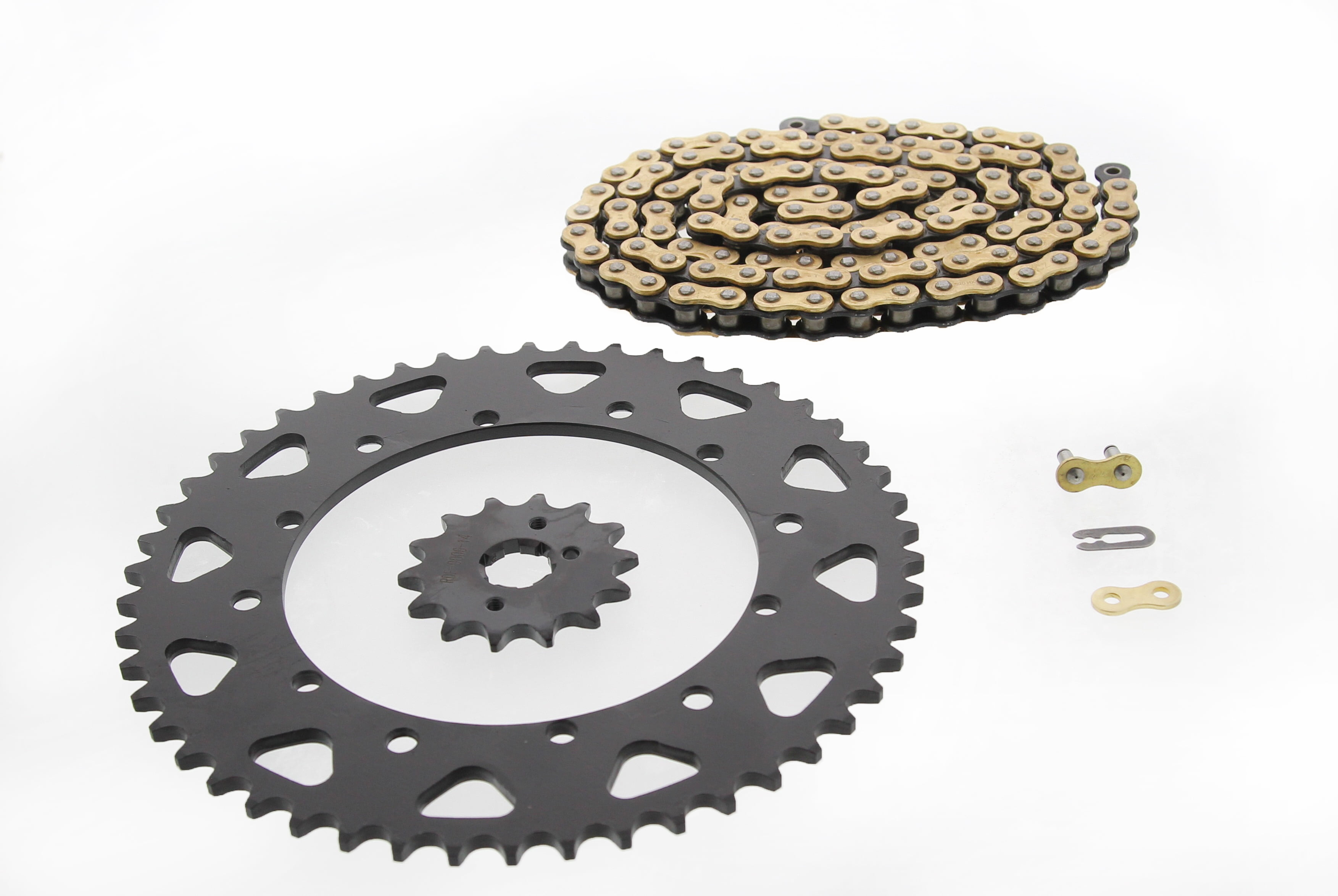 CZ Gold MX Chain and Sprocket 14/50 120L 1987 1998 fits Yamaha YZ250 YZ 250