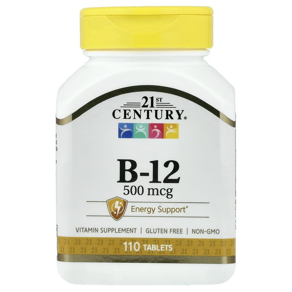 21st Century Vitamin B-12, 500 mcg, 110 Tablets