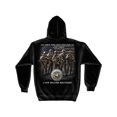 thumbnail image 2 of United States Marines Brotherhood Hooded Sweatshirt by , Black, L, 2 of 2