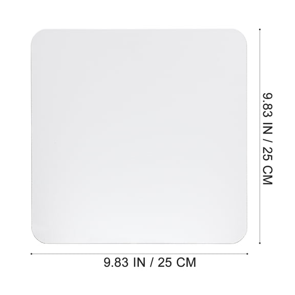WynBing Glass Mousepad Clear Desk Pad Glass Mouse Pad Glass Mouse Pad for Computer Gaming