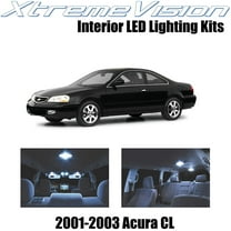 XtremeVision Interior LED for Acura CL 2001-2003 6 pcs Cool White Interior LED Kit   Installation Tool