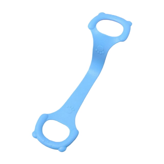 Siruishop Bande de Résistance en Forme de 8 pour Exercice Musculation Pilates Bleu
