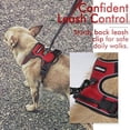 thumbnail image 4 of rabbitgoo No-Pull Pet Harness with 2 Leash Clips  Adjustable Soft Padded  Reflective No-Choke Pet Oxford Vest with Easy Control Handle for Large Dogs  Pink  L, 4 of 9